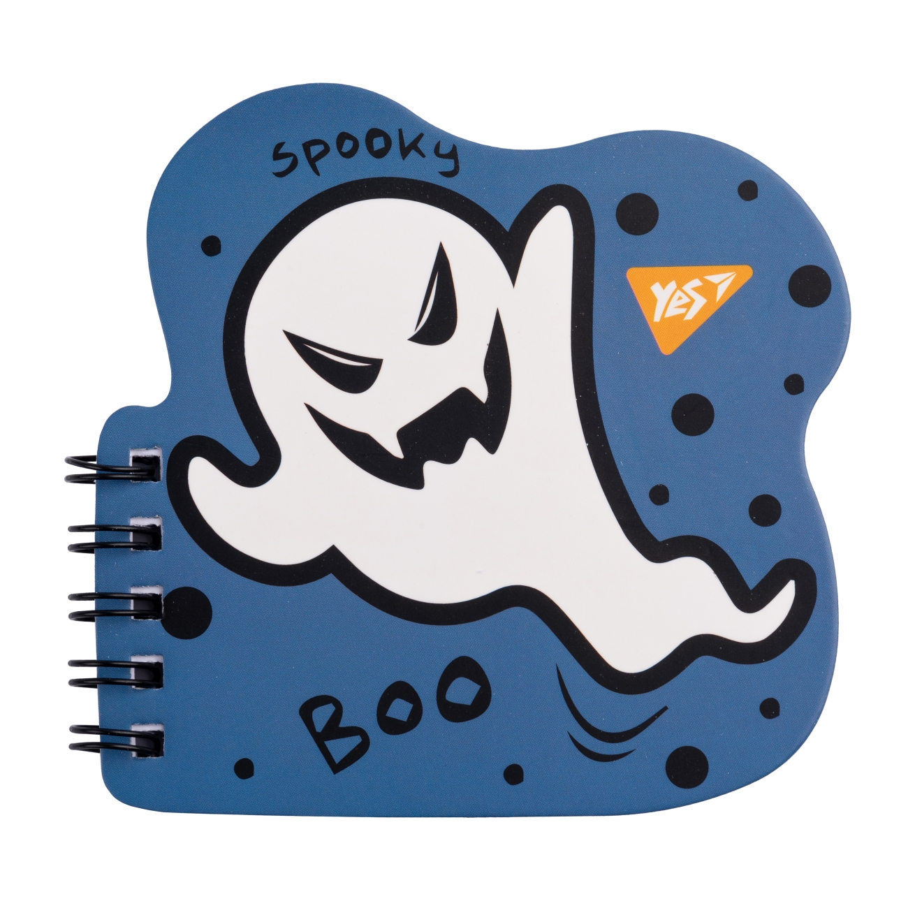 Блокнот пруж. А7 24арк. Spooky, фігурний №681814/Yes/(30)(60) — фото товару | Канцелярський Сад