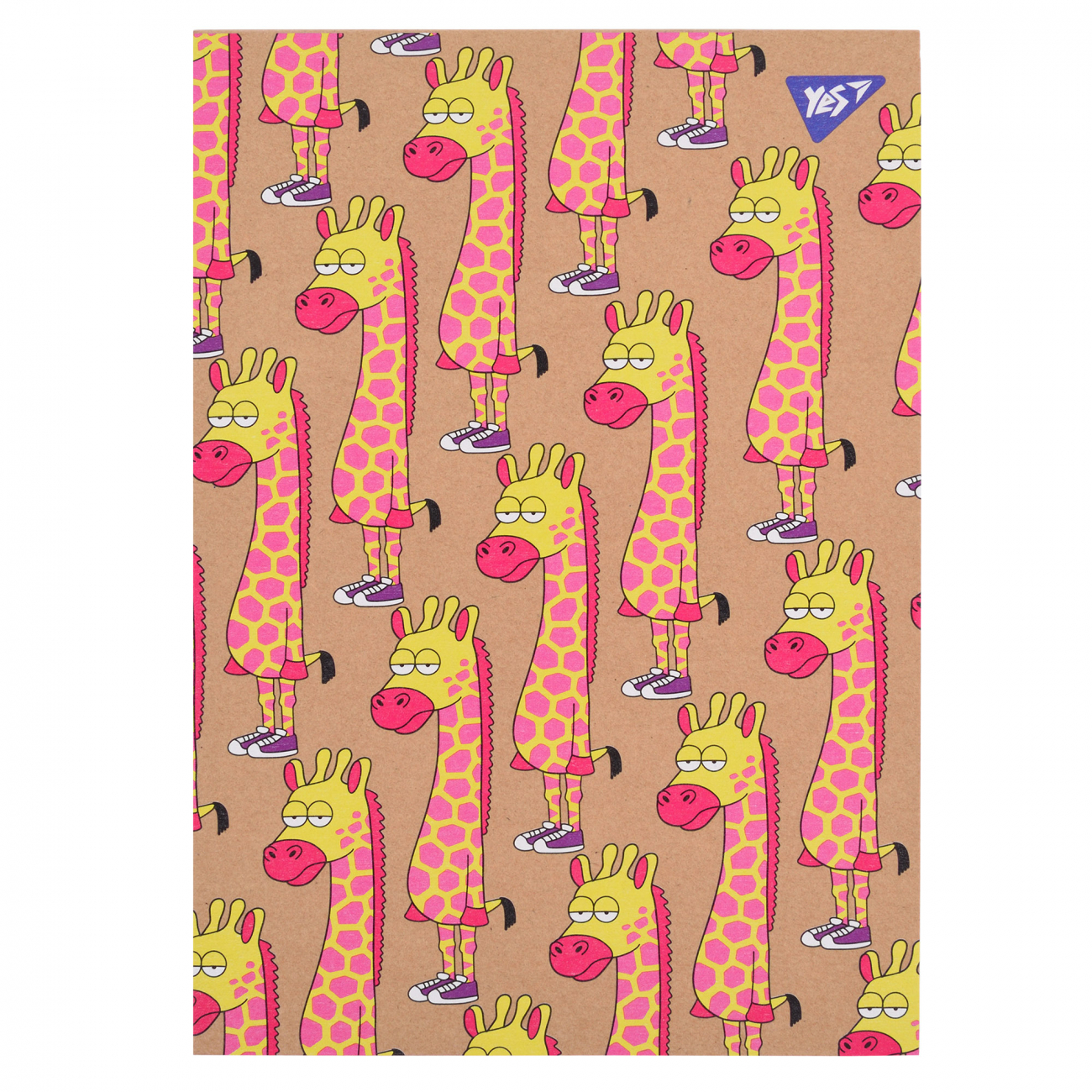 Блокнот А5 80арк. кліт. білила,крафт Art collection №151996/Yes/(3)(84) — фото товару | Канцелярський Сад