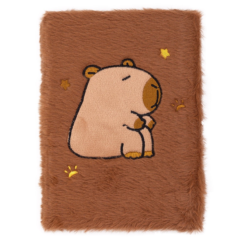 Блокнот А5 80арк. кліт. м'яка обкл. асорті "Kids line. Capybara25" №ZB.700046/Zibi/ — фото товару | Канцелярський Сад
