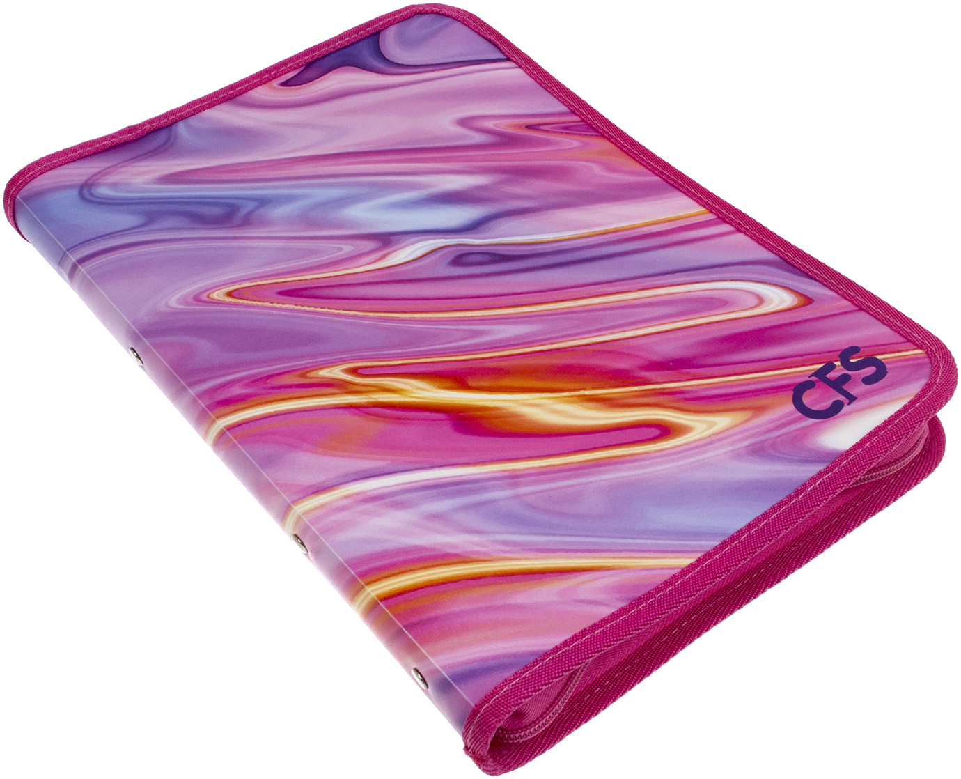 Папка "CoolForSchool" №CF32026 Silk А4 пласт. на блиск. з кільцями(20) — фото товару | Канцелярський Сад