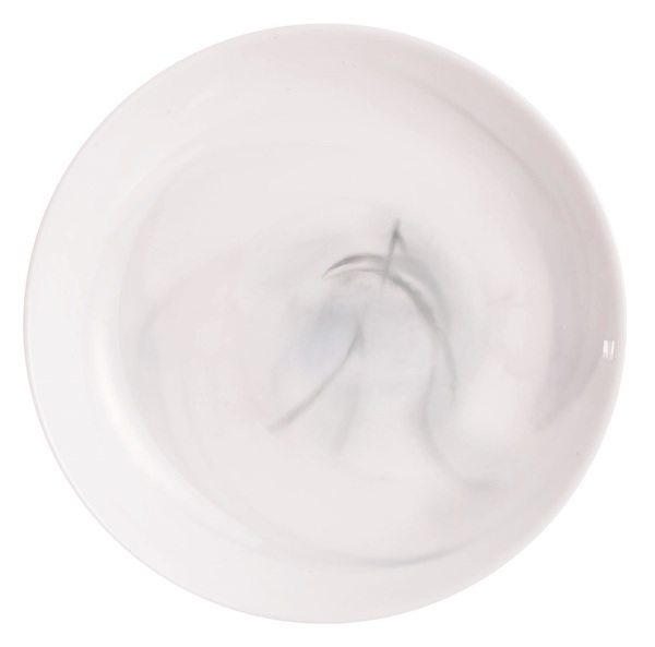 Тарілка супова скло "Luminarc. Diwali Marbre White" 20см №Q9212/07612(6)(24) — фото товару | Канцелярський Сад