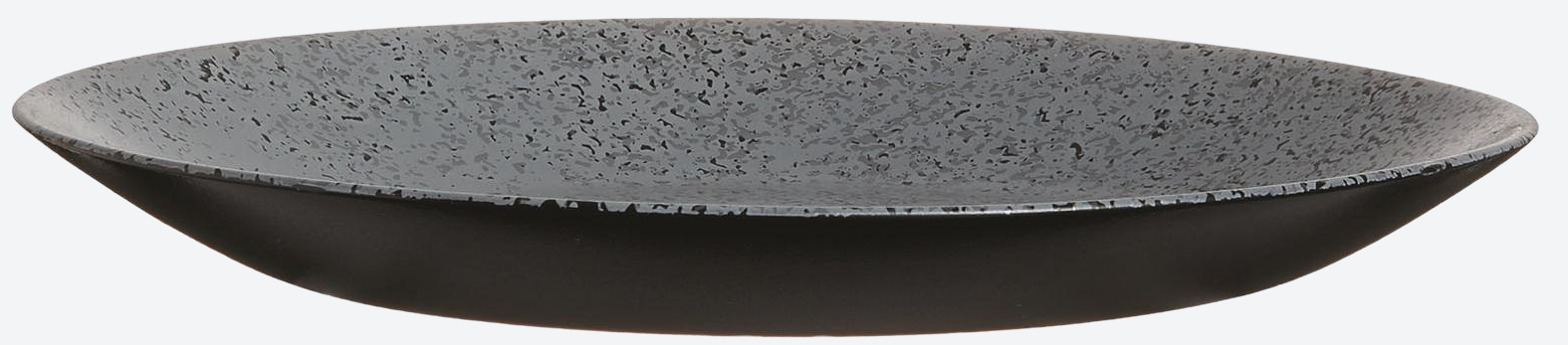 Тарілка десертна скло "Luminarc.Slate Black" 18см №V0117(6)(24) — фото 3