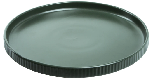 Тарілка десертна керам. "Limited Edition Robust Green" 19см №TRSC-PS2505-G80P(6)(24) — фото товару | Канцелярський Сад