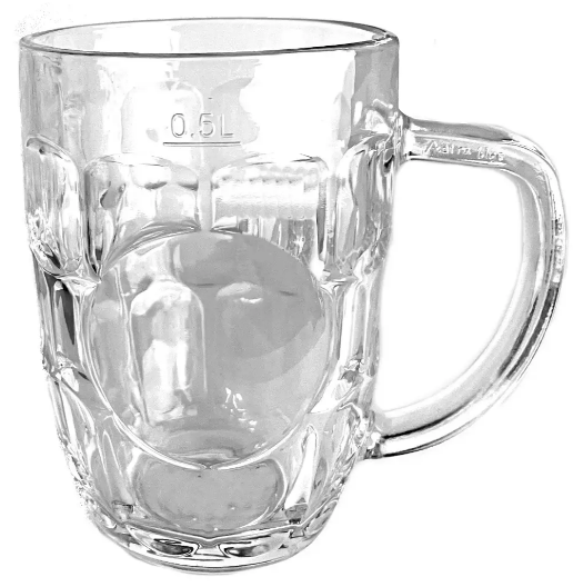 Кухоль для пива скло "Ecomo Beer Brit" 560мл №ZB01-300(24) — фото товару | Канцелярський Сад