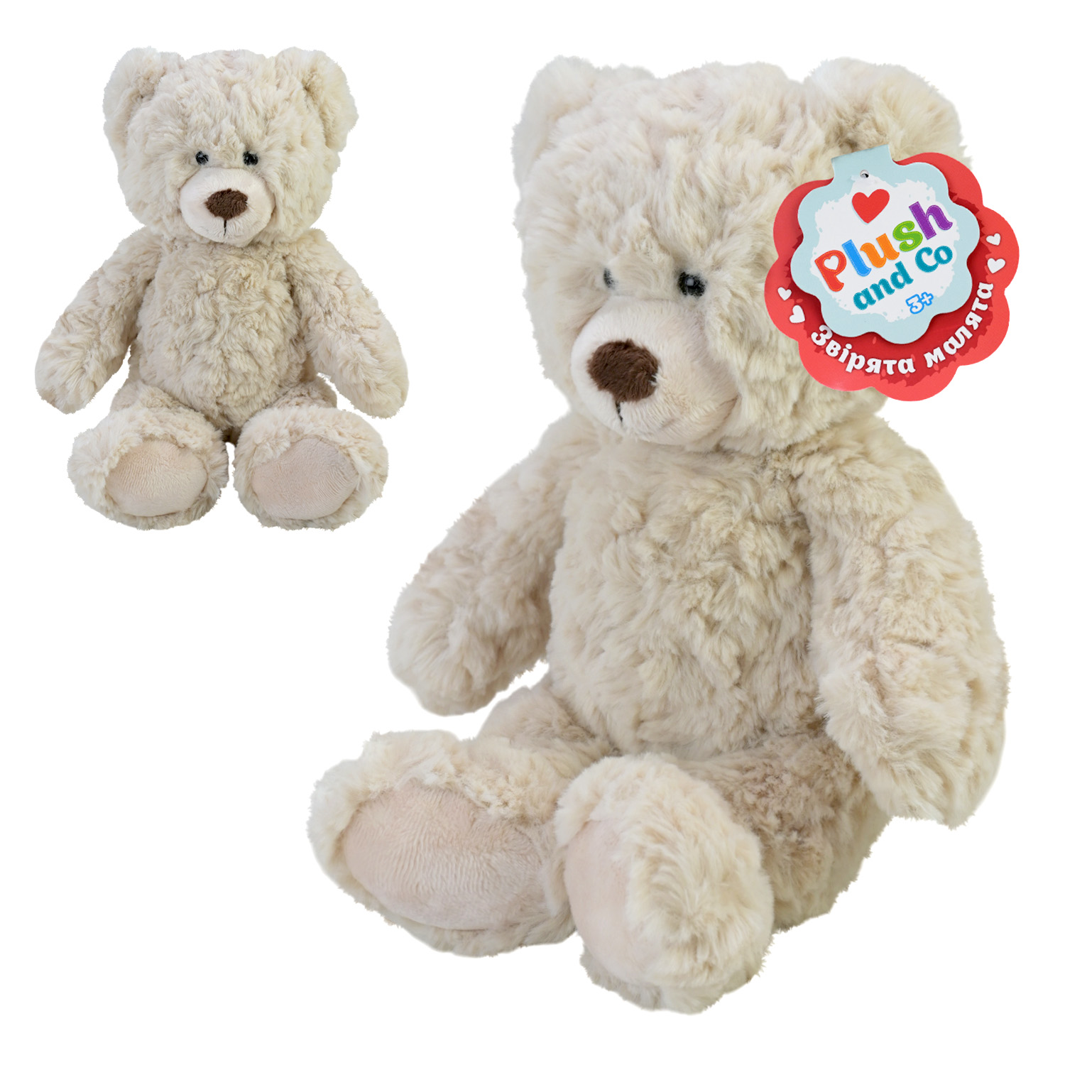 М'яка ігр. "Plush and Co" Ведмідь 24см №PLC25066(40) КІ — фото товару | Канцелярський Сад