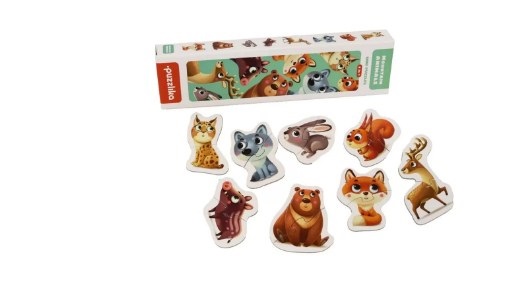 Пазли Puzzlika 16ел. Гірські звірі Карпат №14798 — купити | Канцелярський Сад