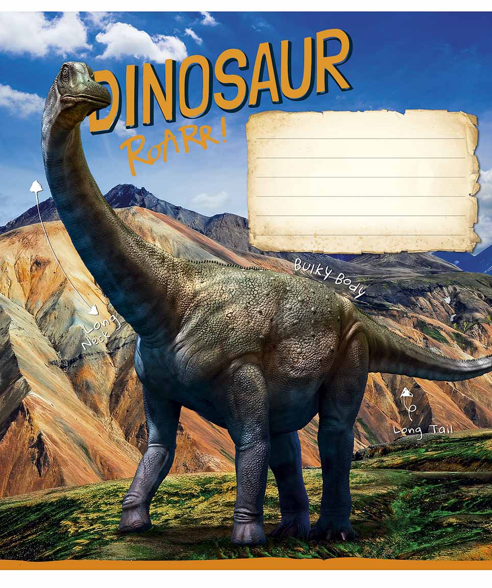 Зошит 12арк. кліт. Школярик "Jurassic world" ВД-лак №012-3310K(30)(300) — фото 3