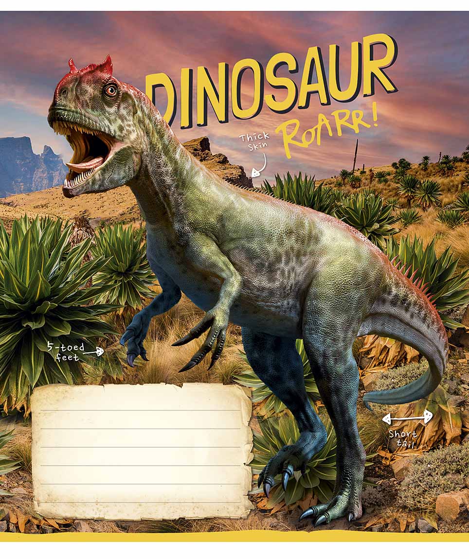 Зошит 12арк. кліт. Школярик "Jurassic world" ВД-лак №012-3310K(30)(300) — фото 5