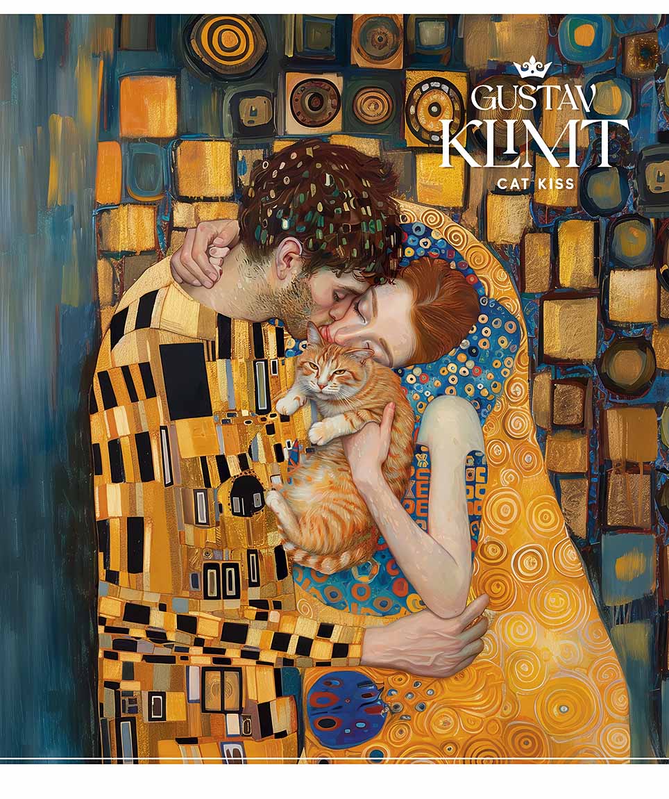 Зошит 60арк. кліт. Школярик "Cats in art" УФ-лак №060-3430K(10)(80) — фото 4