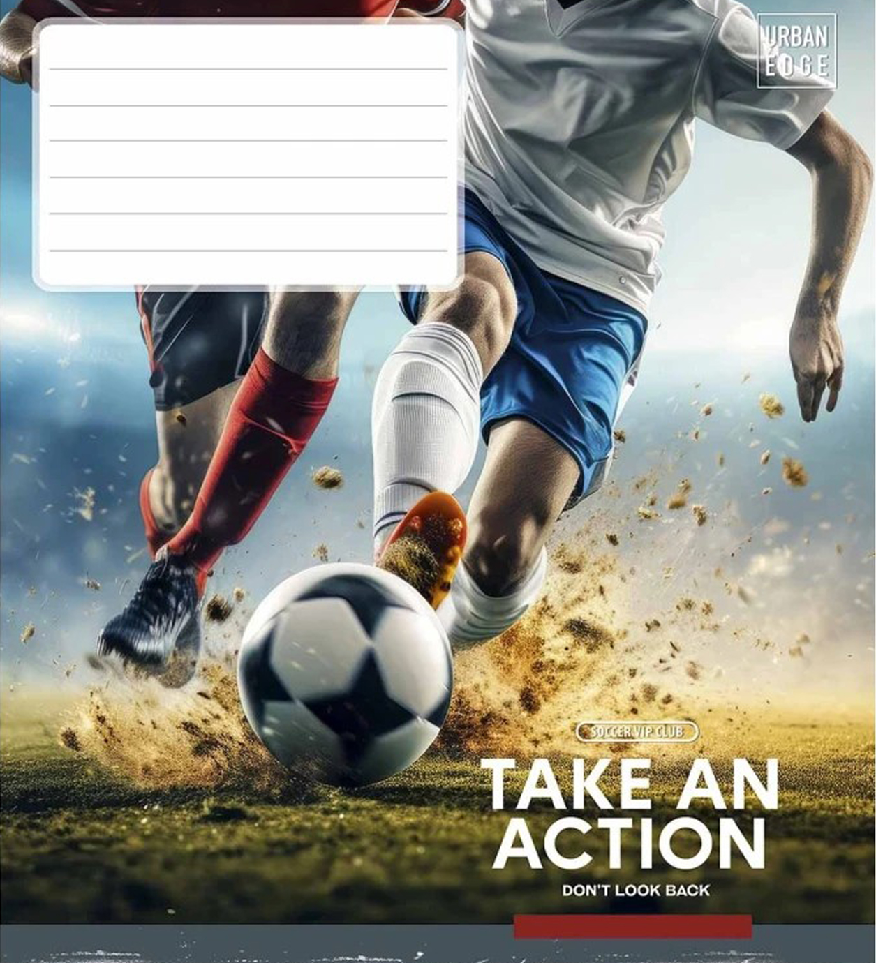 Зошит 24арк. кліт. Школярик "Take an action" ВД-лак №024-3673K(25)(200) — фото 5