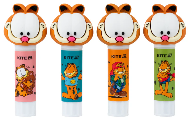 Клей-олівець "Kite" №GF26-131 8гр з фігурним ковпачком(16)(256) — купити | Канцелярський Сад