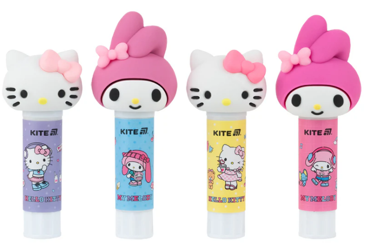 Клей-олівець "Kite" №HK26-131 8гр з фігурним ковпачком(16)(256) — купити | Канцелярський Сад