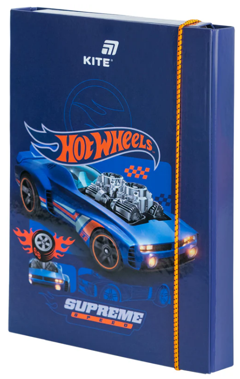 Папка для зош. В5 "Kite" №HW26-210 Hot Wheels на рез. картон(10)(40) — купити | Канцелярський Сад