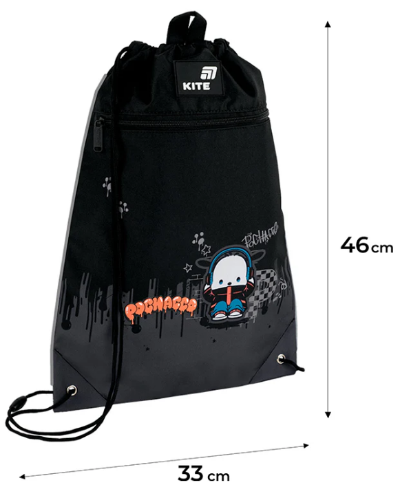 Сумка для взуття "Kite" Pochacco 1від.1карм. №PC26-601M — фото 3