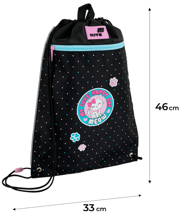 Сумка для взуття "Kite" Pretty Kitty 1від.1карм. №K26-601M-38 — фото 3