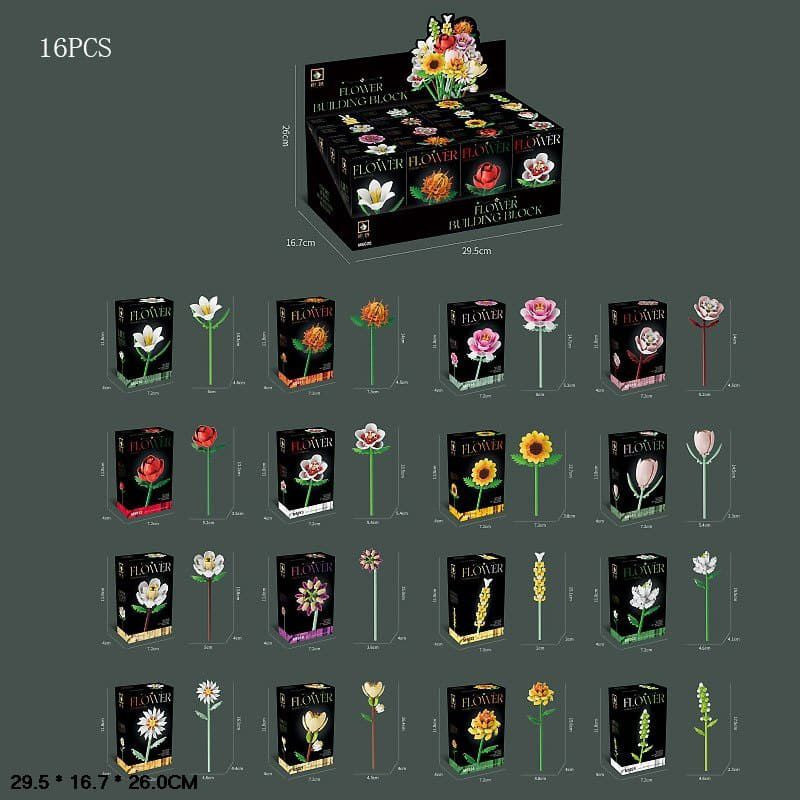 Конструктор Flovers №M5026(16)(480) КІ — купити | Канцелярський Сад