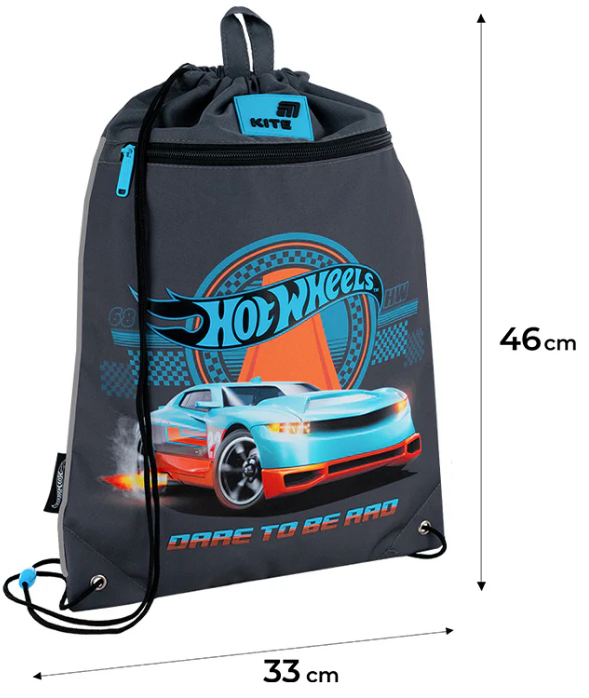 Сумка для взуття "Kite" Hot Wheels 1від.1карм. №HW26-601M-3 — фото 3