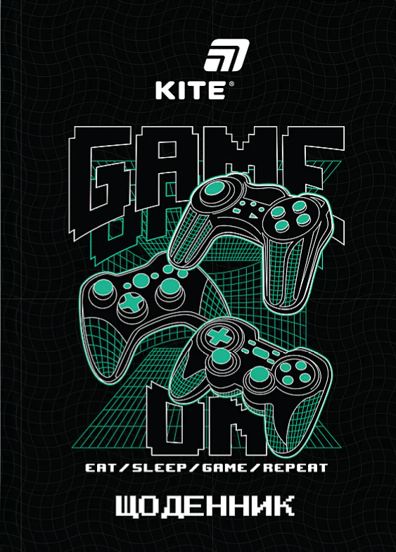 Щоденник шк. А5 "Kite" №K26-262-5 Game on тв.обкл.(20) — купити | Канцелярський Сад