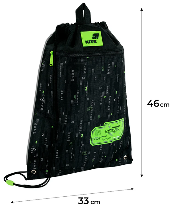 Сумка для взуття "Kite" Digital 1від.1карм. №K26-601M-16 — фото 3
