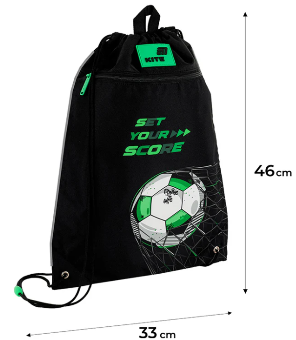 Сумка для взуття "Kite" Football 1від.1карм. №K26-601M-39 — фото 3