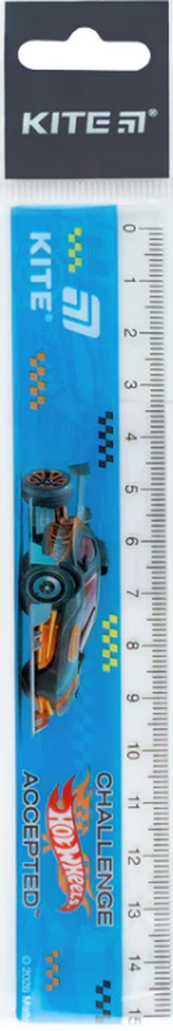 Лінійка пласт. 15см "Kite" №HW26-090 Hot Wheels(100) — фото 7