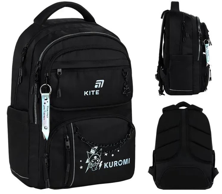 Рюкзак "Kite" Education 2594M Kuromi 2від.,6карм. №HK26-2594M(10) — купити | Канцелярський Сад