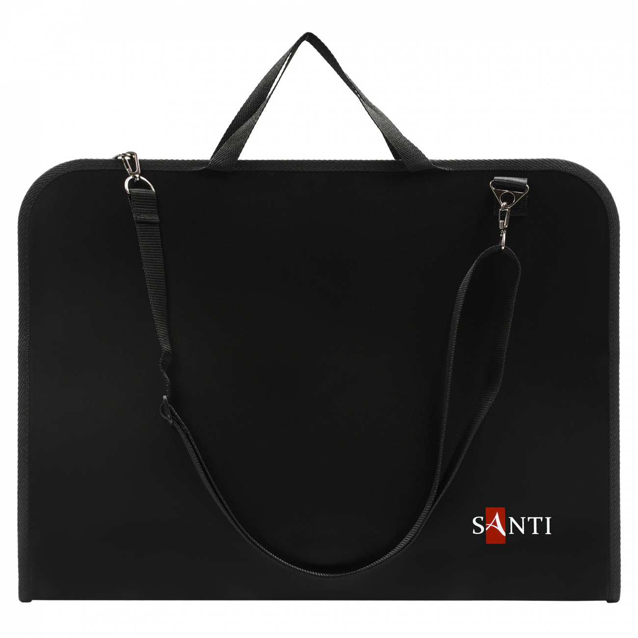 Папка-портфель "Santi" №492282 A3 пласт. для ескізів чорна — фото 3