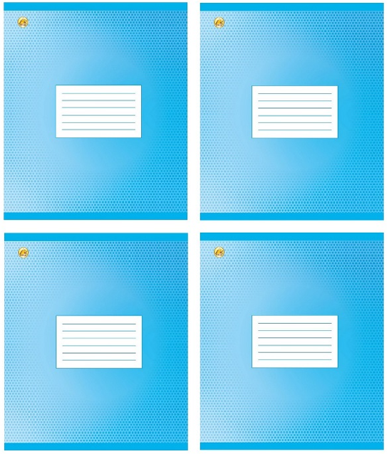 Зошит 12арк. кос.лін. /ТВ/ "Фон" №ТА63111(25)(600) — купити | Канцелярський Сад