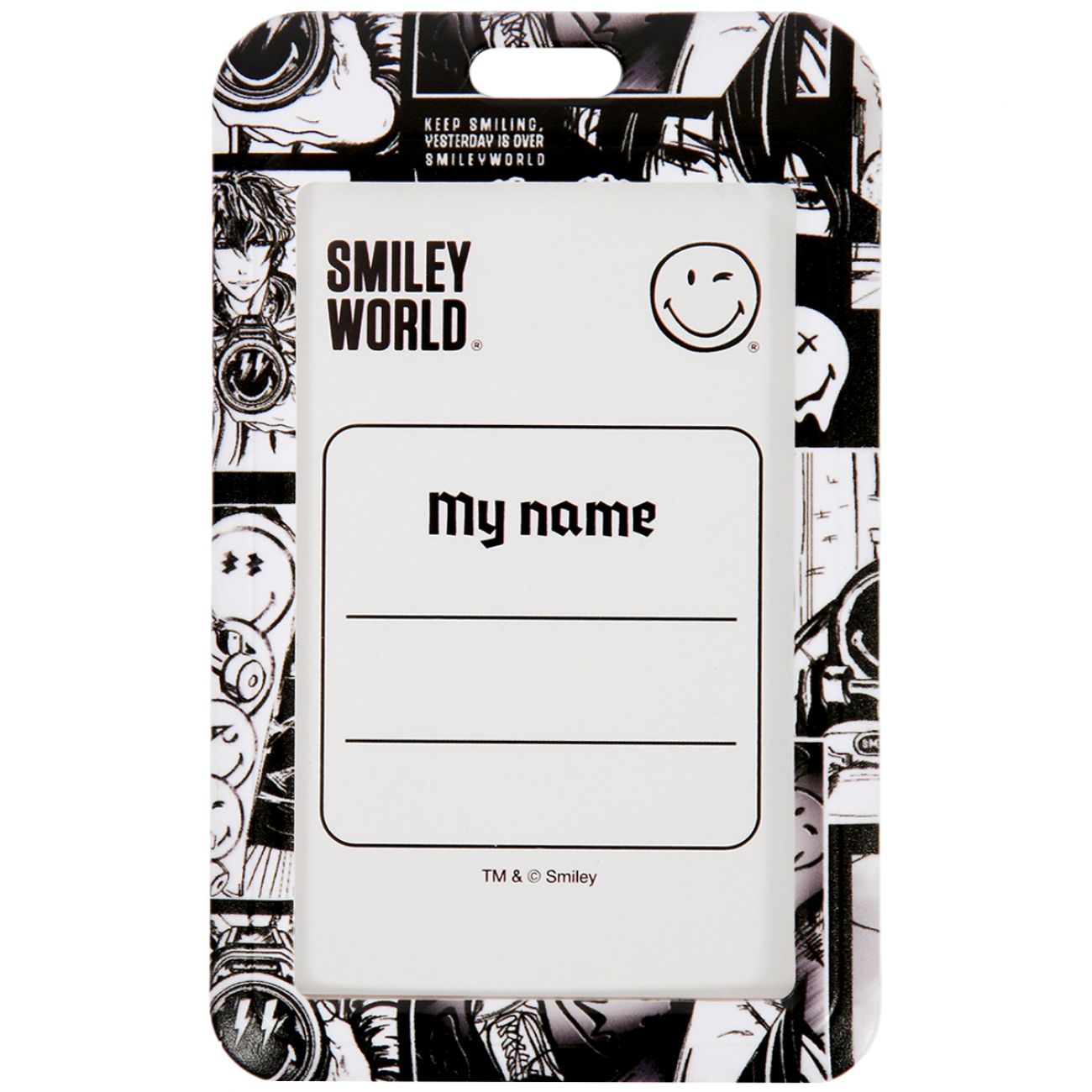 Бейдж-брелок"Yes" Smiley World №940425 вертик.,слайдер(20) — фото 7