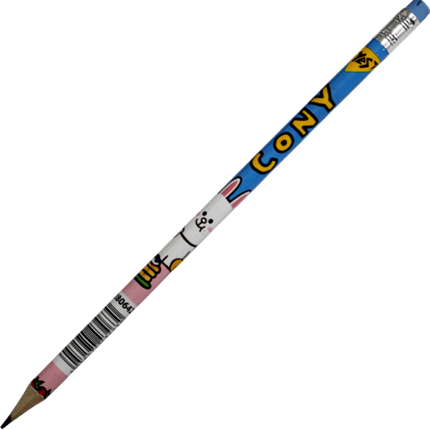 Олівець гр. "Yes" №280642 Line Friends. Sally and Cony круг.з гумкою,в пласт.тубі(36)(540) — купити | Канцелярський Сад