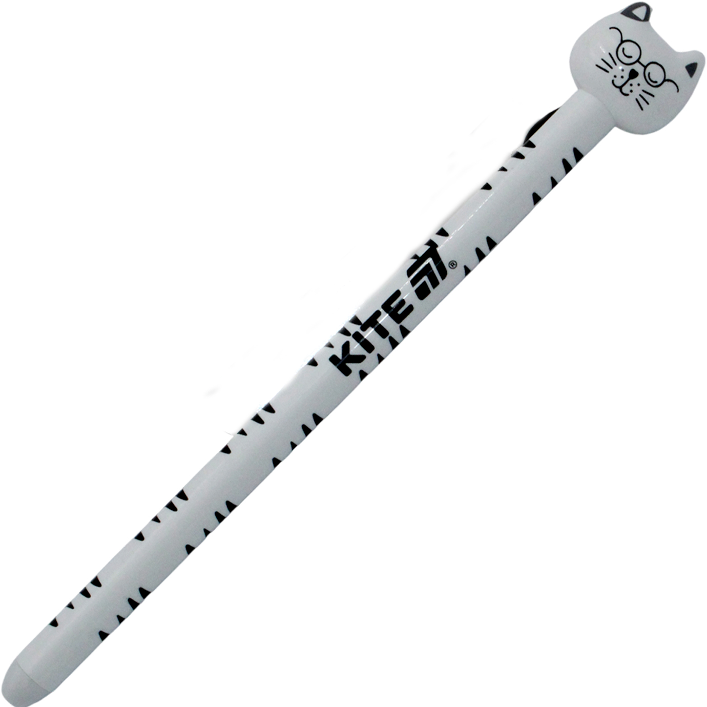 Ручка авт. кульк. "Kite" №K25-028-1 Funny cat синя(36) — купити | Канцелярський Сад