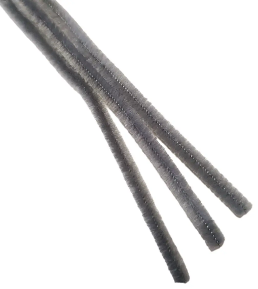 Дріт синельний 0,8х7х300мм,сірий,20шт — купити | Канцелярський Сад