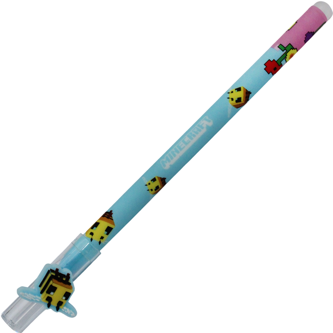Ручка гел. "Yes" №420396 Minecraft Spring "пиши-стирай" 0,5мм синя(36) — купити | Канцелярський Сад