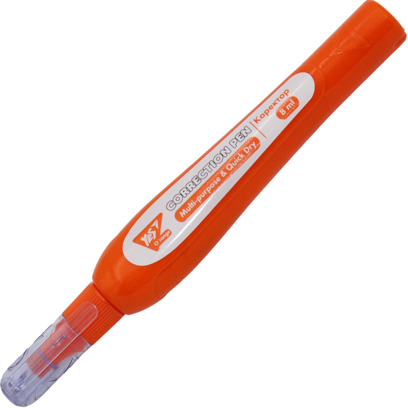 Коректор-ручка метал. нак. "Yes" O'range Line 8мл №340113(12) — купити | Канцелярський Сад