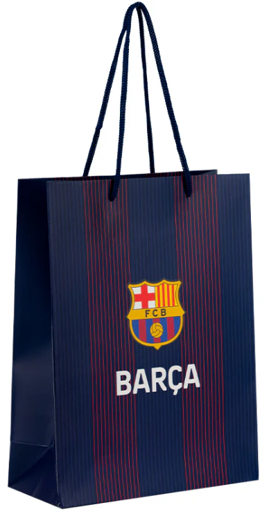 Пакет подарунковий папер. 26х32см FC Barcelona №BC26-266/Kite/(5) — фото товару | Канцелярський Сад