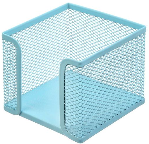 Куб для паперу "Buromax" №BM.6215-14 Pastel метал.,блакитний(12) — купити | Канцелярський Сад