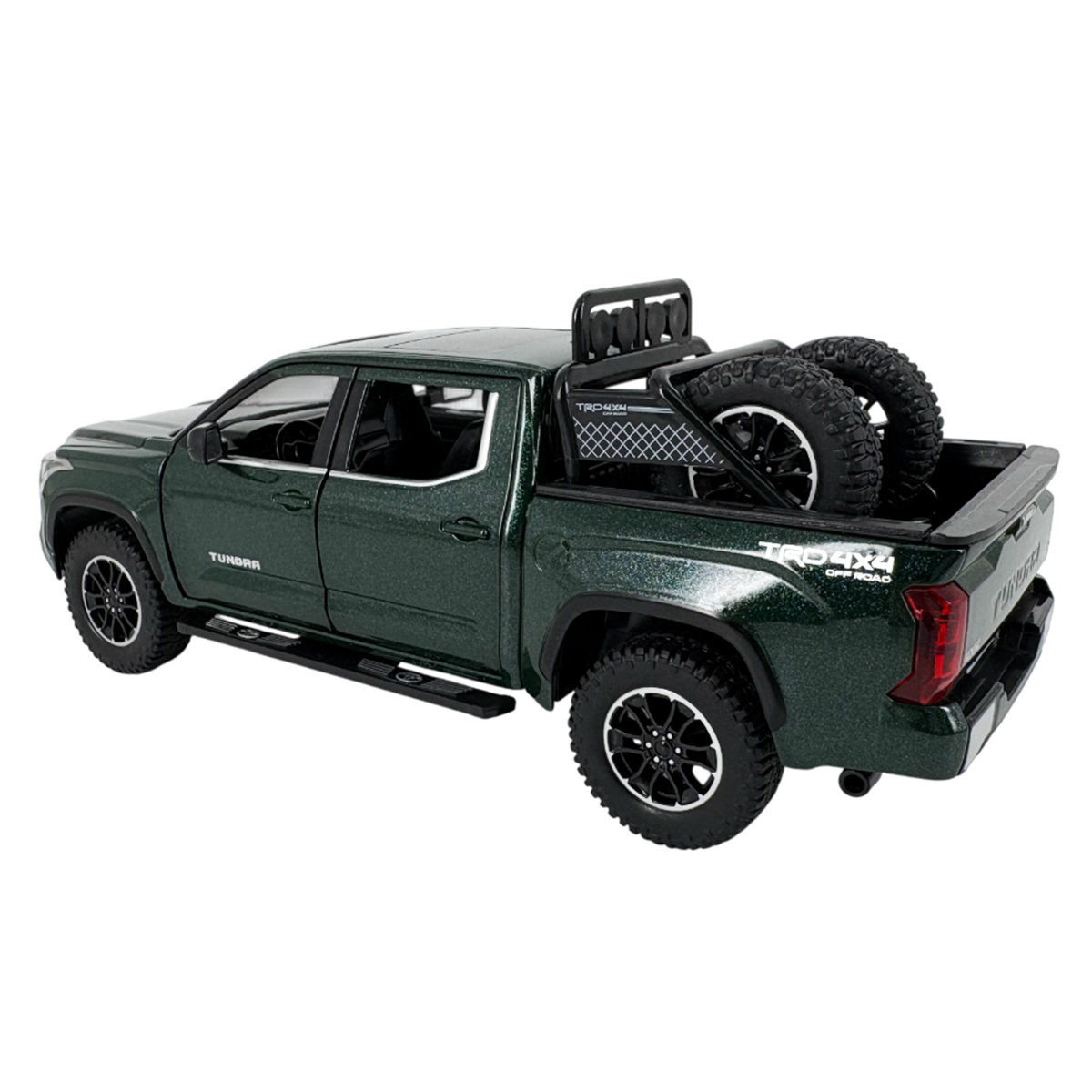 Автомодель "Technodrive" Toyota Tundra (1:24) зелена №KM08555/КіддіСвіт/ — фото 4