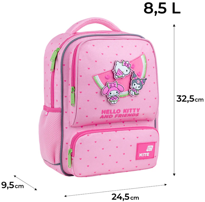 Рюкзак "Kite" Kids Hello Kitty 1від.,4карм. №HK26-559XS-2 — фото 3