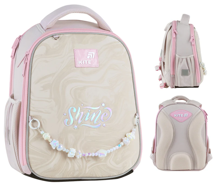 Рюкзак каркасний "Kite" Education 555 Dazzling 2від.,2карм. №K26-555S-2(4) — купити | Канцелярський Сад
