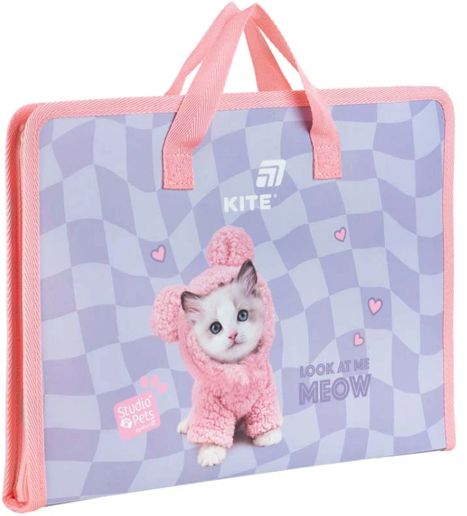 Папка-портфель "Kite" №SP26-202 А4,на блиск. Studio Pets — фото 5