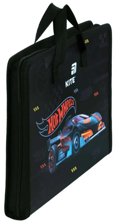 Папка-портфель "Kite" №HW26-202 А4,на блиск. Hot Wheels — фото 4