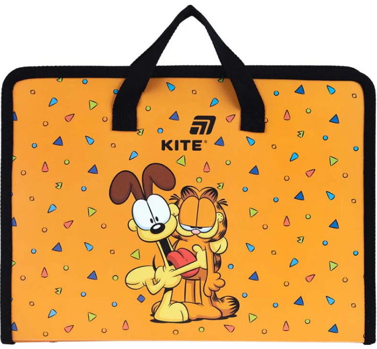 Папка-портфель "Kite" №GF26-202 А4,на блиск. Garfield — фото 6