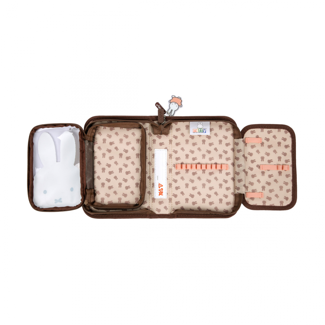 Пенал "Yes" Miffy Bunny тв.,одинар.,1клап.,б/н №HP-04-N/533750/Р-26 — фото 6