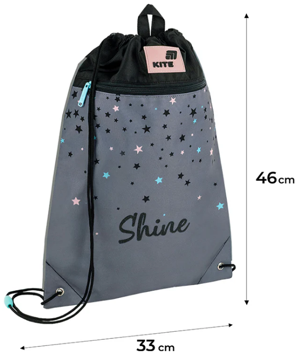 Сумка для взуття "Kite" Shine 1від.1карм. №K26-601M-26 — фото 3
