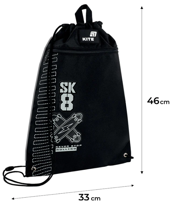 Сумка для взуття "Kite" Skate 1від.1карм. №K26-601M-6 — фото 3