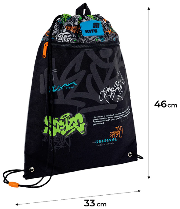 Сумка для взуття "Kite" Street Style 1від.1карм. №K26-601M-33 — фото 4