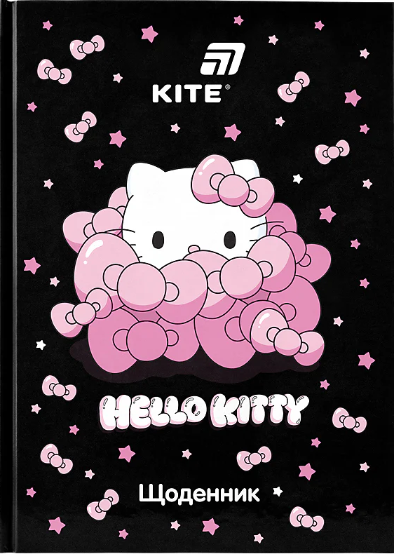Щоденник шк. А5 "Kite" №HK26-262-1 Hello Kitty тв.обкл.(20) — купити | Канцелярський Сад