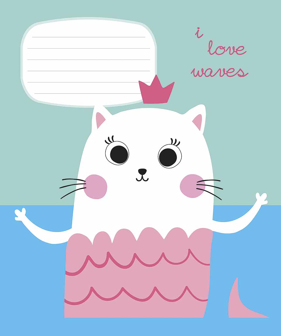 Зошит 12арк. кліт. Star "Little Princess" глітер №012-3619K(30)(360) — купити | Канцелярський Сад