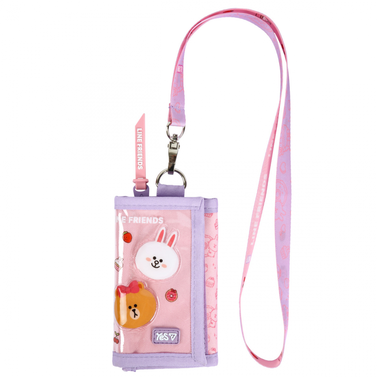 Гаманець дит. "Yes" "Line Friends Always Together" №W-1/533810 — купити | Канцелярський Сад