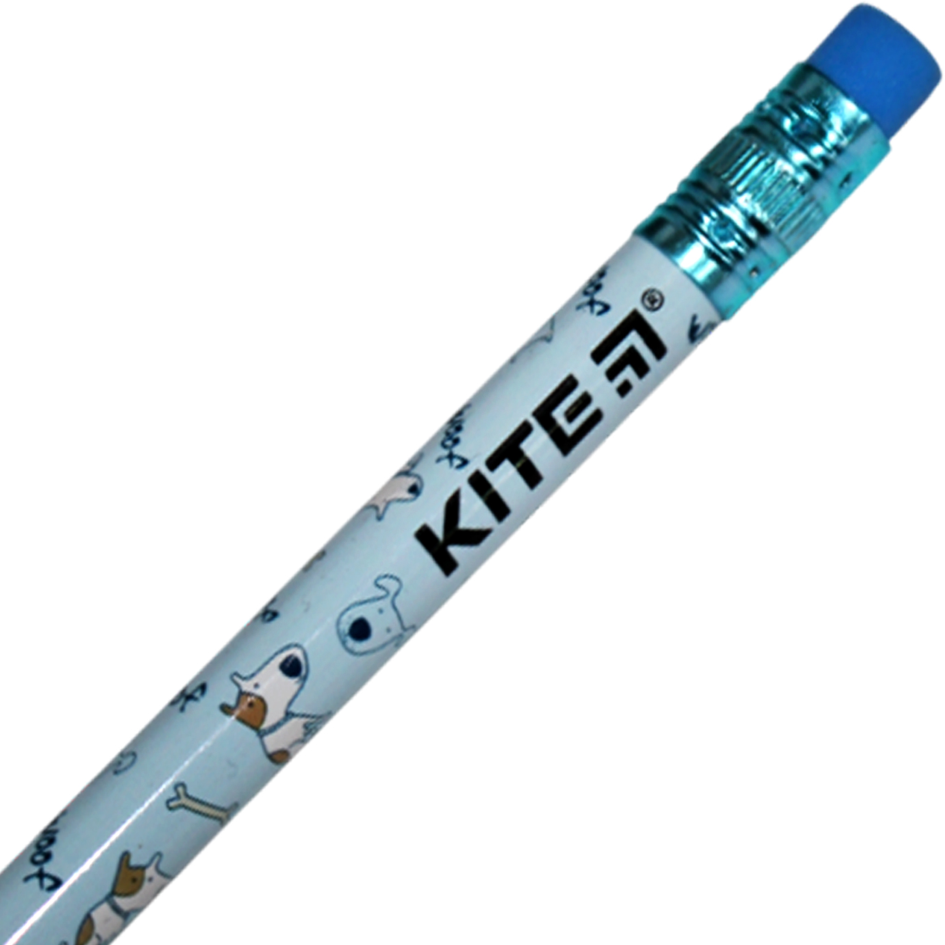 Олівець гр. "Kite" №K24-056-1 Dog з гумкою,в тубі(36)(432) — фото 6